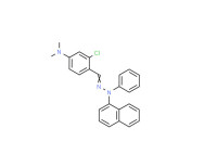 2-chloro-4-(dimethylamino)benzaldehyde 1-naphthylphenylhydrazone