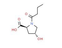 trans-4-hydroxy-1-(1-oxobutyl)-L-proline