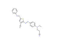 2-[[4-[(2-cyanoethyl)ethylamino]phenyl]azo]-5-(phenylazo)thiophene-3-carbonitrile