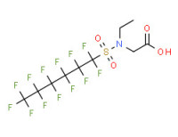 N-ethyl-N-[(tridecafluorohexyl)sulphonyl]glycine