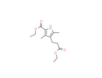 Ethyl 2,4-dimethyl-5-(ethoxycarbonyl)-3-pyrrolepropionate