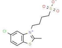 5-chloro-2-methyl-3-(4-sulphonatobutyl)benzothiazolium