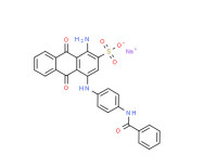 Sodium 1-amino-4-[[4-(benzoylamino)phenyl]amino]-9,10-dihydro-9,10-dioxoanthracene-2-sulphonate