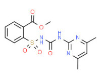 Methyl 2-[[[[(4,6-dimethyl-2-pyrimidinyl)amino]carbonyl]amino]sulphonyl]benzoate