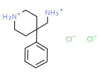 4-(ammoniomethyl)-4-phenylpiperidinium dichloride