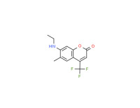 7-(ethylamino)-6-methyl-4-(trifluoromethyl)-2-benzopyrone
