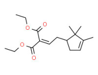 Diethyl [2-(2,2,3-trimethyl-3-cyclopenten-1-yl)ethylidene]malonate