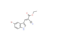 Ethyl 3-(5-bromo-1H-indol-3-yl)-2-cyanoacrylate