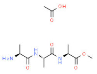 N-(N-L-alanyl-L-alanyl)-O-methyl-L-alanine monoacetate