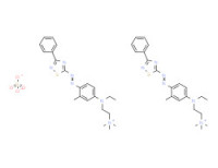 [2-[ethyl[3-methyl-4-[(3-phenyl-1,2,4-thiadiazol-5-yl)azo]phenyl]amino]ethyl]trimethylammonium sulphate