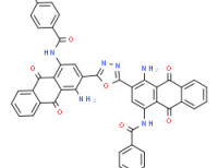 N,N'-[1,3,4-oxadiazole-2,5-diylbis(4-amino-9,10-dihydro-9,10-dioxoanthracene-3,1-diyl)]bis[4-chlorobenzamide]