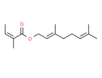 (E)-3,7-dimethyl-2,6-octadienyl 2-methylisocrotonate