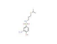 3-amino-4-hydroxy-N-[3-(1-methylethoxy)propyl]benzenesulphonamide