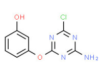 3-[(4-amino-6-chloro-1,3,5-triazin-2-yl)oxy]phenol