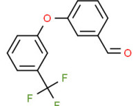 3-(3'-trifluoromethyl)phenoxy)benzaldehyde