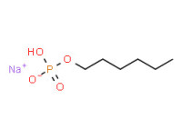 Phosphoric acid, hexyl ester, sodium salt