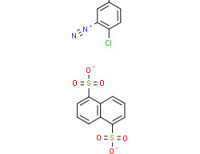 2-chloro-5-(trifluoromethyl)benzenediazonium naphthalene-1,5-disulphonate (1:1)