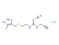 N-cyano-N'-[2-[[(5-methyl-1H-imidazol-4-yl)methyl]thio]ethyl]-N''-2-propynylguanidine hydrochloride