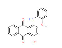 1-hydroxy-4-[(2-methoxyphenyl)amino]anthraquinone