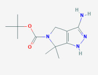 TERT-BUTYL 3-AMINO-6,6-DIMETHYL-4,6-DIHYDROPYRROLO[3,4-C]PYRAZOLE-5(1H)-CARBOXYLATE