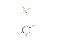 2,5-dibromopyridinium hydrogen sulphate