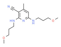 2,6-bis[(3-methoxypropyl)amino]-4-methylnicotinonitrile