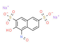 Disodium 3-hydroxy-4-nitrosonaphthalene-2,7-disulphonate