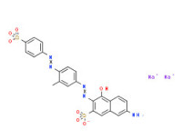 Disodium 7-amino-4-hydroxy-3-[[3-methyl-4-[(4-sulphonatophenyl)azo]phenyl]azo]naphthalene-2-sulphonate
