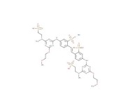 4,4'-bis[[4-(2-methoxyethoxy)-6-[methyl(2-sulphoethyl)amino]-1,3,5-triazin-2-yl]amino]stilbene-2,2'-disulphonic acid, sodium salt