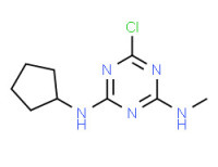 6-chloro-N-cyclopentyl-N'-methyl-1,3,5-triazine-2,4-diamine