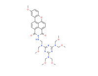 2-[[[[4,6-bis[bis(methoxymethyl)amino]-1,3,5-triazin-2-yl](methoxymethyl)amino]methyl]amino]-9-methoxy-1H-xantheno[2,1,9-def]isoquinoline-1,3(2H)-dione