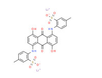 Dilithium 6,6'-[(9,10-dihydro-4,8-dihydroxy-9,10-dioxo-1,5-anthrylene)diimino]bis[toluene-3-sulphonate]