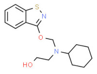2-[[(1,2-benzisothiazol-3-yloxy)methyl]cyclohexylamino]ethanol