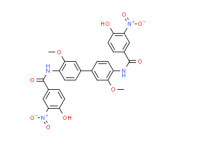 N,N'-(3,3'-dimethoxy[1,1'-biphenyl]-4,4'-diyl)bis[4-hydroxy-3-nitrobenzamide]