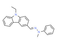 N-ethylcarbazole-3-carbaldehyde (phenylmethylhydrazone)