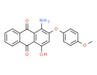 1-amino-4-hydroxy-2-(4-methoxyphenoxy)anthraquinone