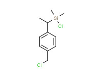Chloro[1-[4-(chloromethyl)phenyl]ethyl]dimethylsilane