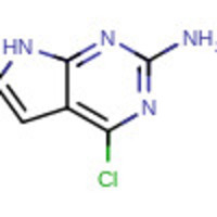 4-chloro-7H-pyrrolo[2,3-d]pyrimidin-2-amine