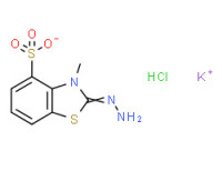 Potassium 2-hydrazono-2,3-dihydro-3-methylbenzothiazole-4-sulphonate monohydrochloride