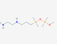 Poly[(methyl)(aminoethylaminopropyl)siloxane]-poly(dimethylsiloxane)