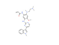N-(2-{2-dimethylaminoethyl-methylamino}-4-methoxy-5-{4-(1-methylindol-3-yl)pyrimidin-2-yl}amino}phenyl)prop-2enamide (AZD9291 free base)