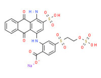 Sodium 2-[(4-amino-9,10-dihydro-9,10-dioxo-3-sulpho-1-anthryl)amino]-4-[[2-(sulphooxy)ethyl]sulphonyl]benzoate