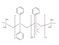 Methyl phenyl hydrogen-containing silicone oil