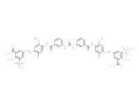 3,3'-[carbonylbis[imino-m-phenylenecarbonylimino(5-methoxy-2-methyl-p-phenylene)azo]]bis[6-hydroxy-5-sulphobenzoic acid