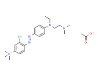 3-chloro-4-[[4-[[2-(dimethylamino)ethyl]ethylamino]phenyl]azo]-N,N,N-trimethylanilinium acetate