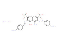 Disodium 4-amino-3,6-bis[(4-aminophenyl)azo]-5-hydroxynaphthalene-2,7-disulphonate
