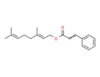 (,6E)-3,7-dimethyl-2,6-octadienyl cinnamate