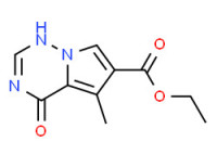 ethyl 5-methyl-4-oxo-3H,4H-pyrrolo[2,1-f][1,2,4]triazine-6-carboxylate