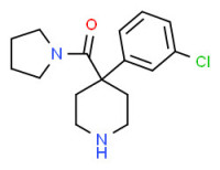 1-[[4-(3-chlorophenyl)-4-piperidyl]carbonyl]pyrrolidine