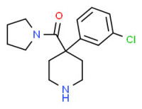 1-[[4-(3-chlorophenyl)-4-piperidyl]carbonyl]pyrrolidine